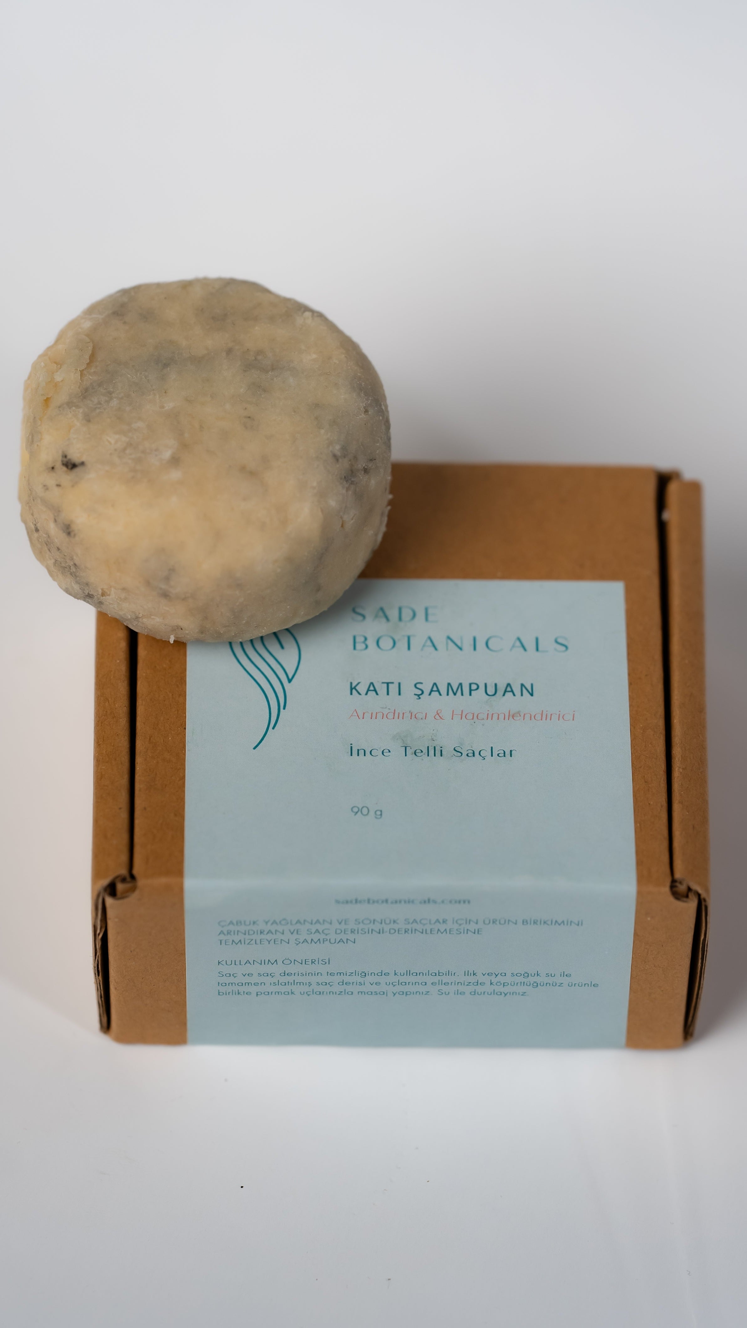 Katı Şampuan - Arındırıcı - İnce Telli Saçlar - Hacimlendirici