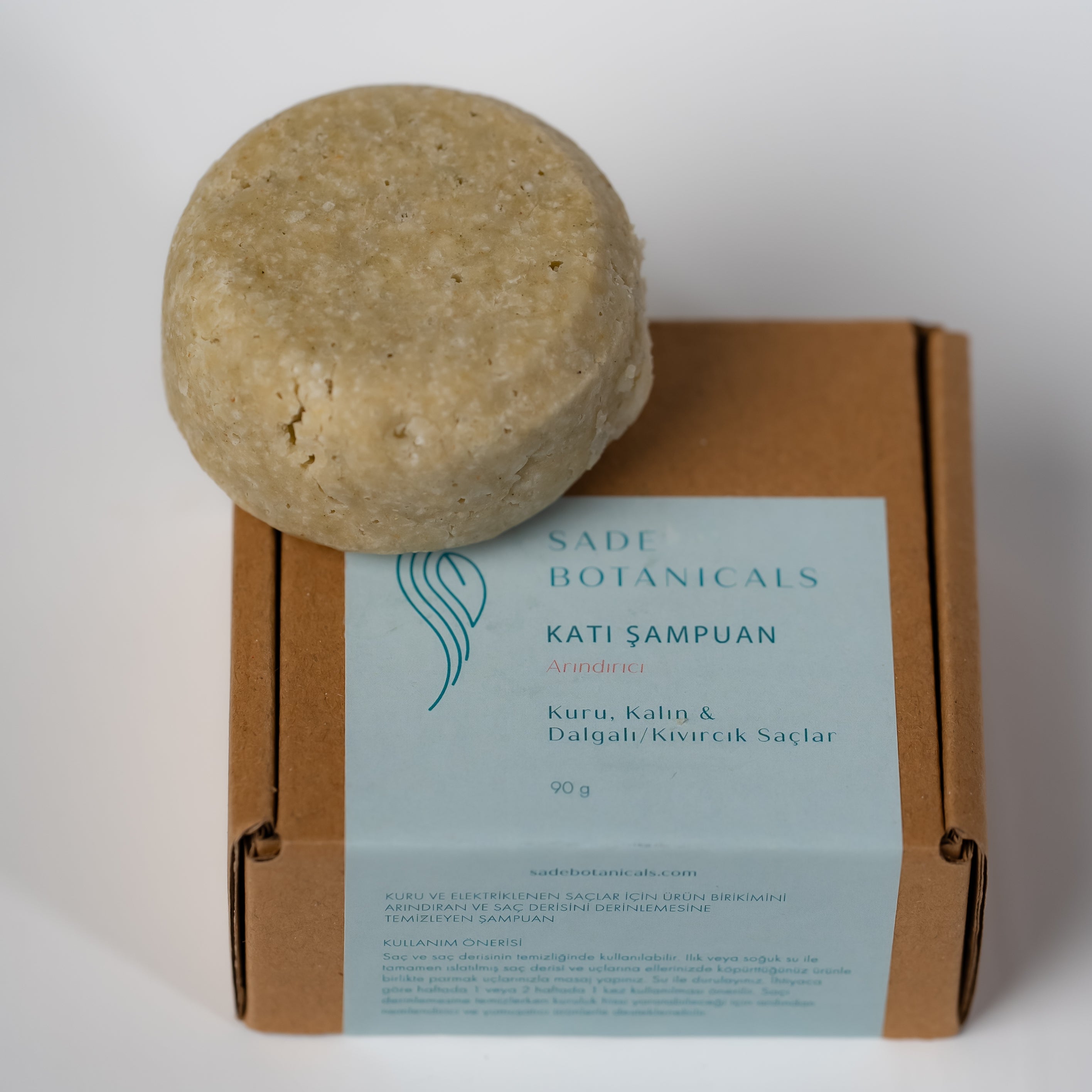 Katı Şampuan - Arındırıcı - Kuru, Kalın & Dalgalı/Kıvırcık Saçlar