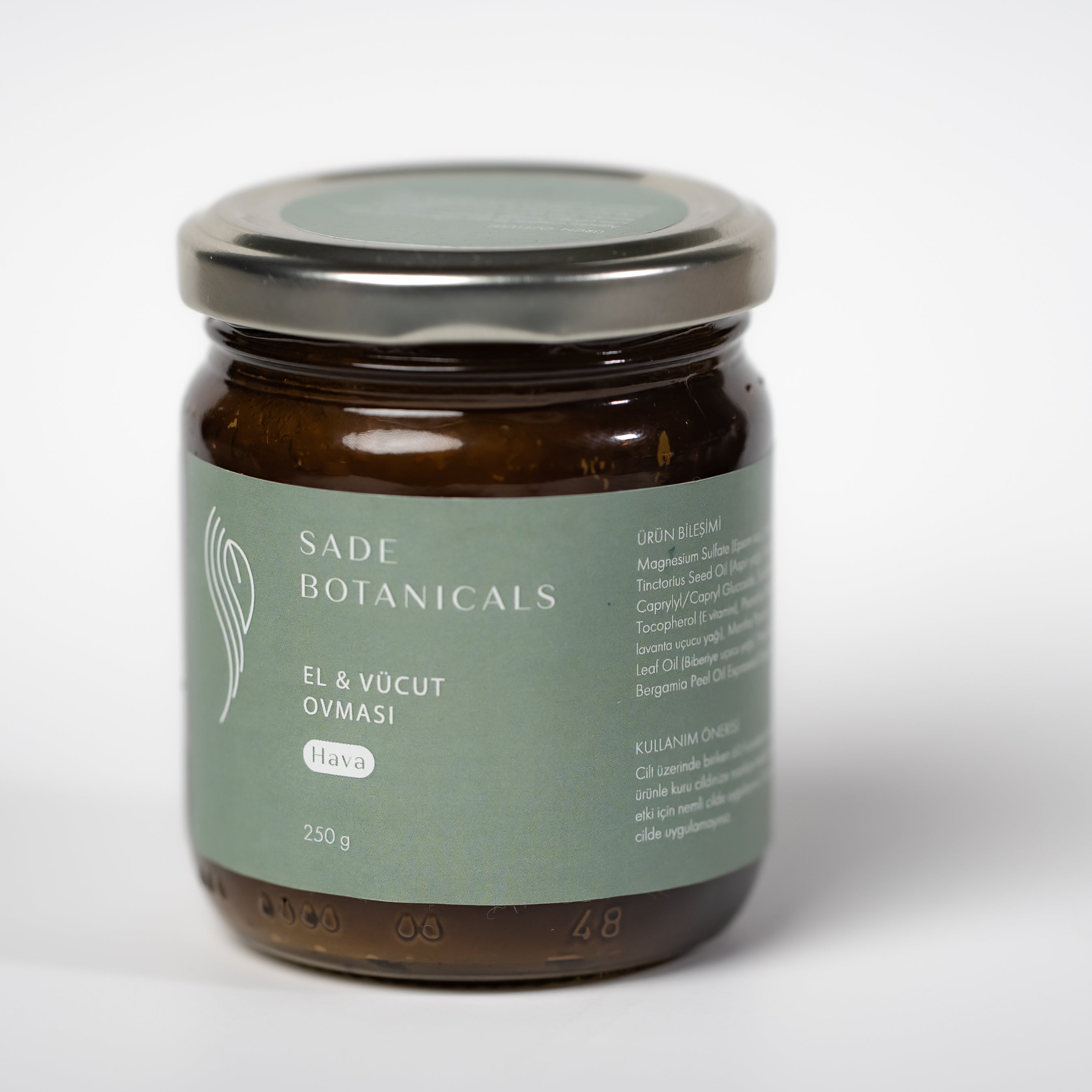 El & Vücut Ovması - Hava - Tuz Peeling